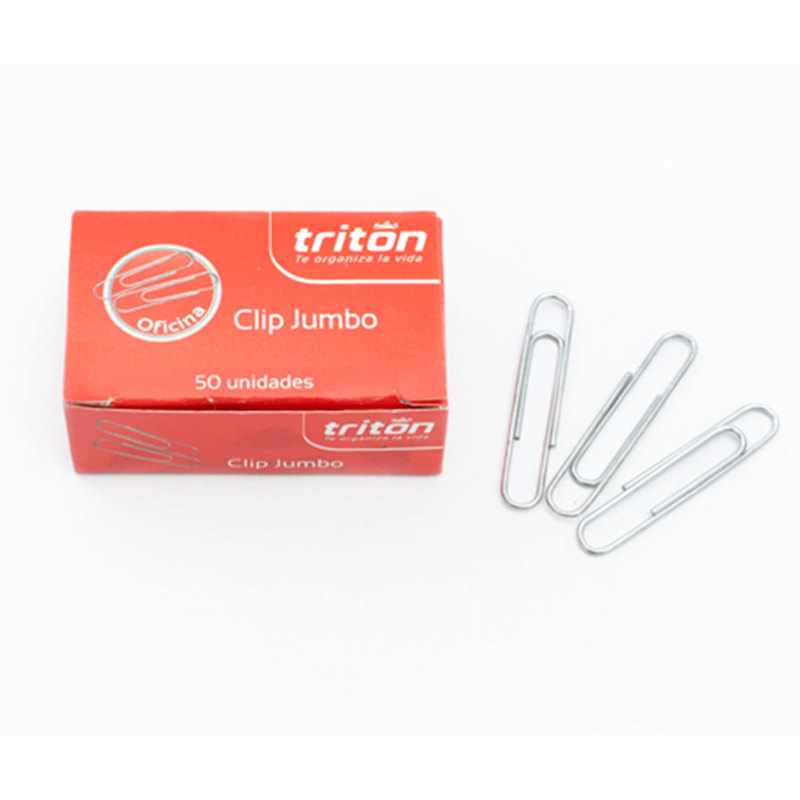 CLIP JUMBO Metalito TRITON X 50 Unidades