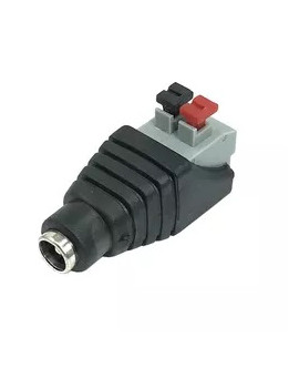 Conector Plug Dc Hembra Tipo Clip