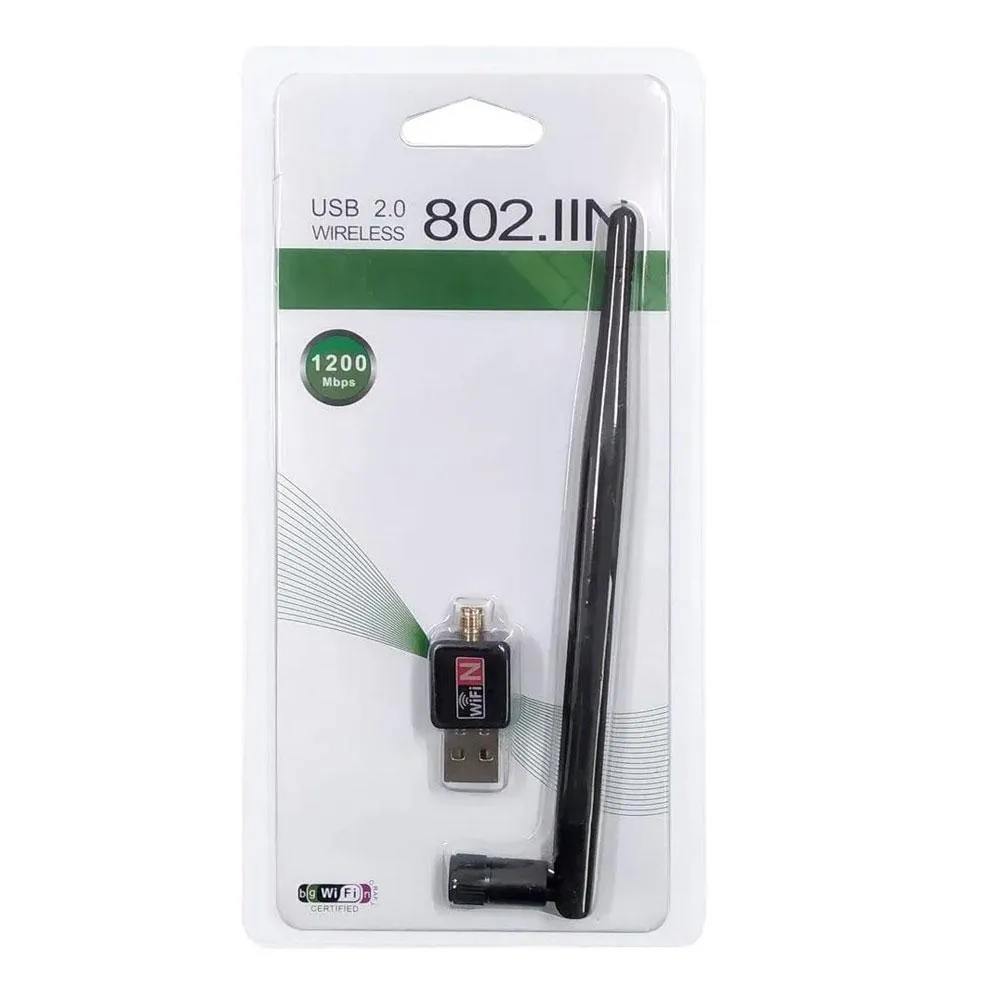 Adaptador Antena WIFI 1,200 802.IIN