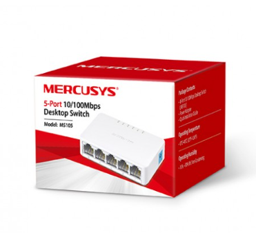 Switch 5 Puertos 10/100 MERCUSYS MS105