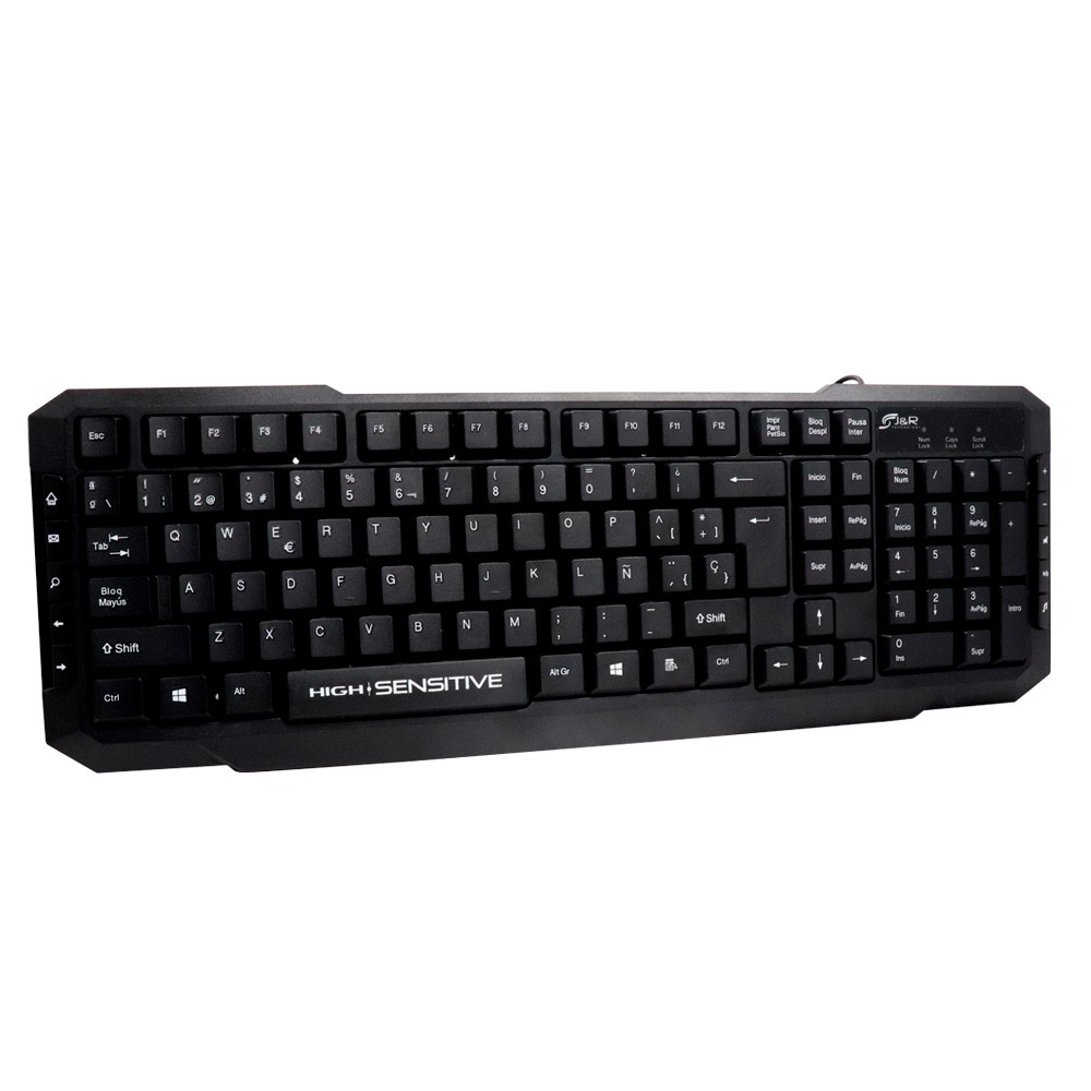 Teclado CLASSIC Multimedia HIGH SENSITIV