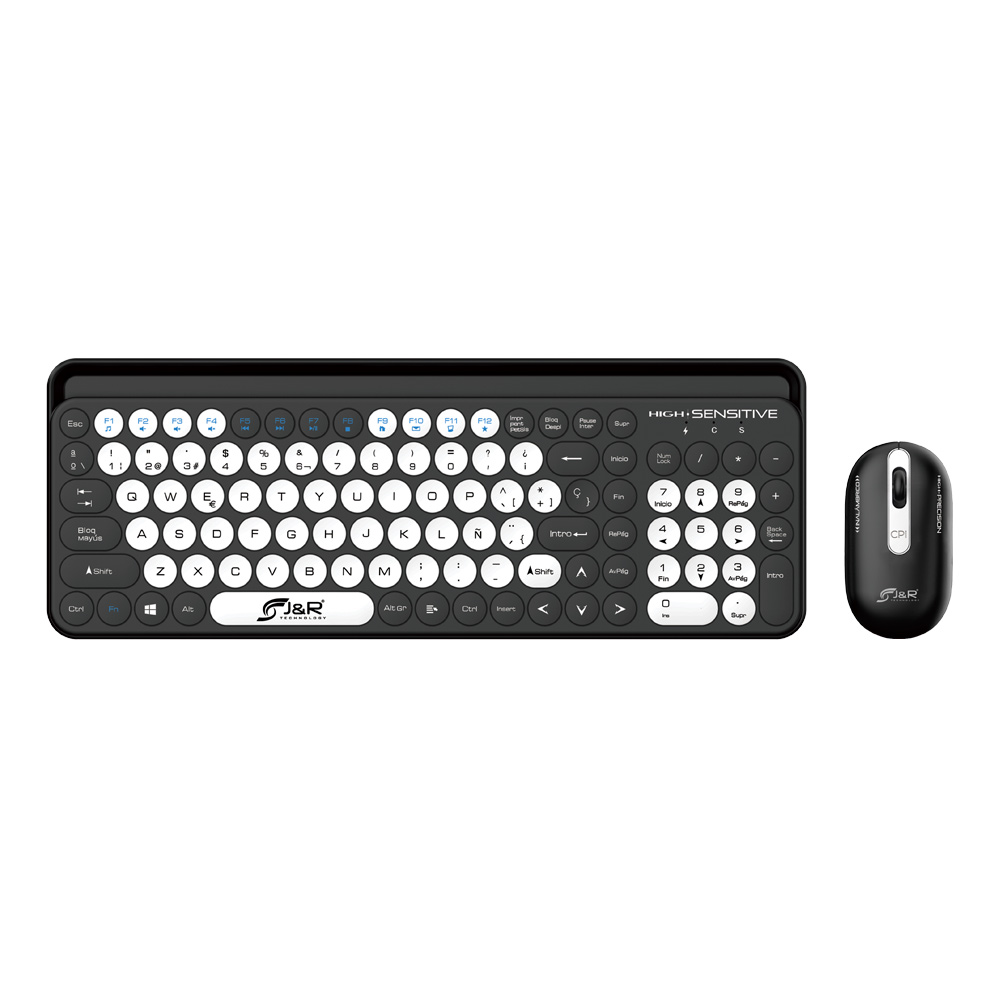 Combo Teclado AL 100% HOLDER TECLA Redonda