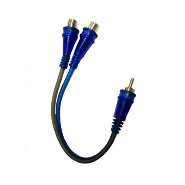 Cable Rca 1macho X 2 Hembras