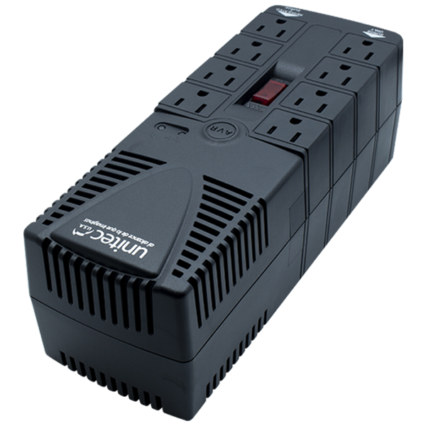 Regulador De Voltaje 8 SALIDAS U-1200/995VA