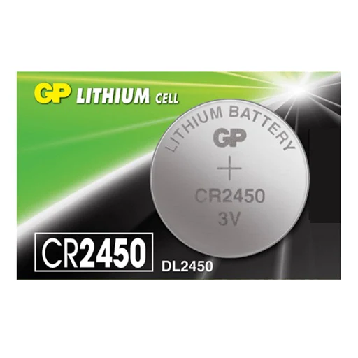 Pila Lithium Moneda Gp Cr2450 3v
