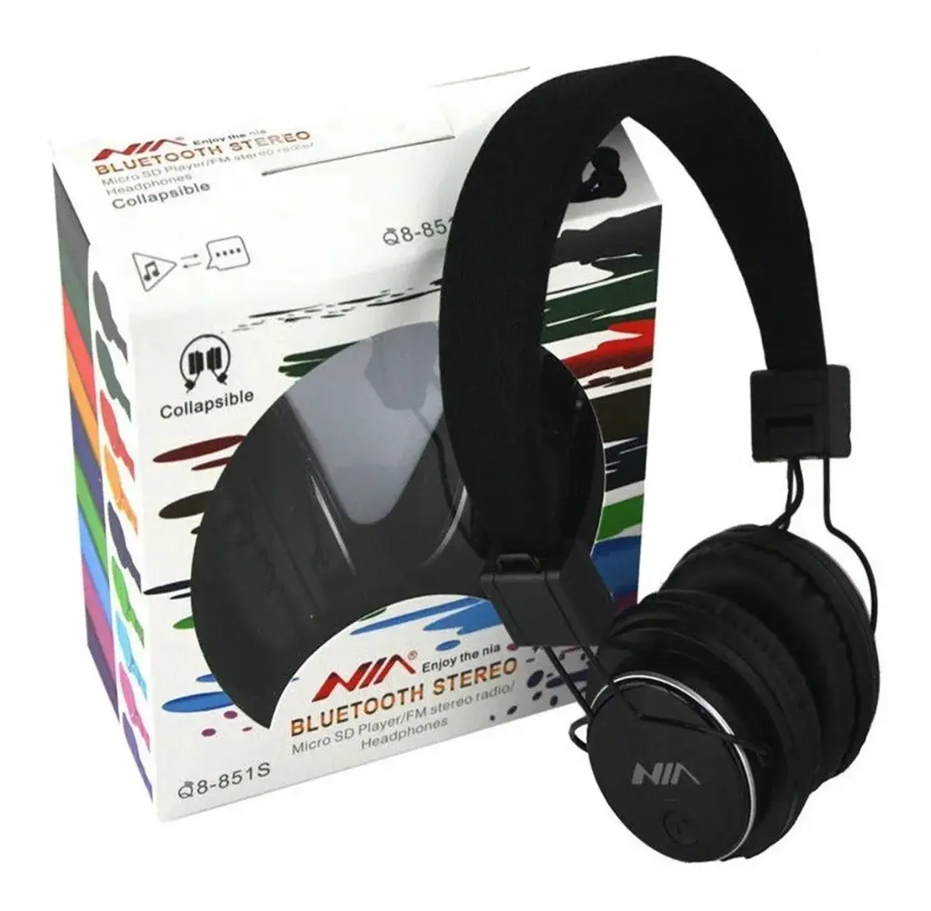 Diadema BLUETOOH MP3 REF:8-851S / NIA-X3