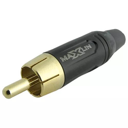 PLUG RCA Metalico MAXLIN