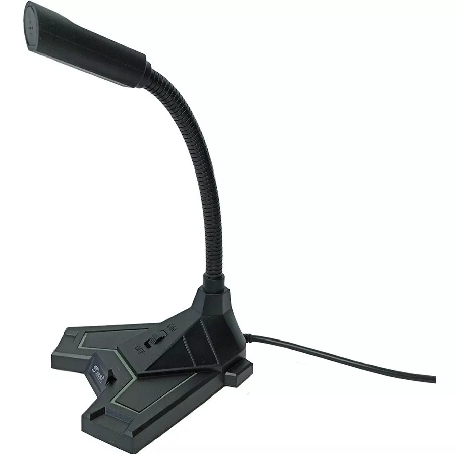 Micrófono Gamer 7 Colores LED Brazo FLEX MCJR-003