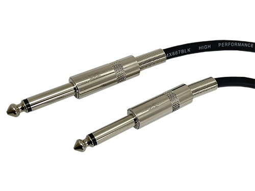 Cable P/6.3mono Ap/6.3 Mono   1mt