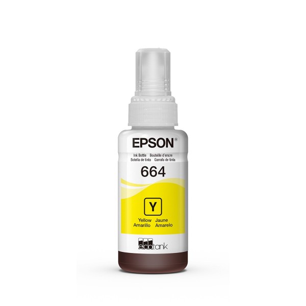 Botella Tinta Epson T664420 Amarillo #664