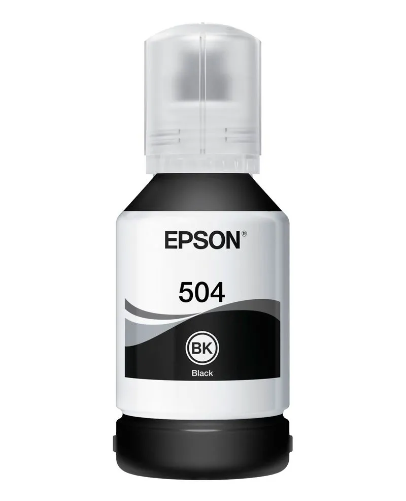 Botella Epson 504 Negra 127ml