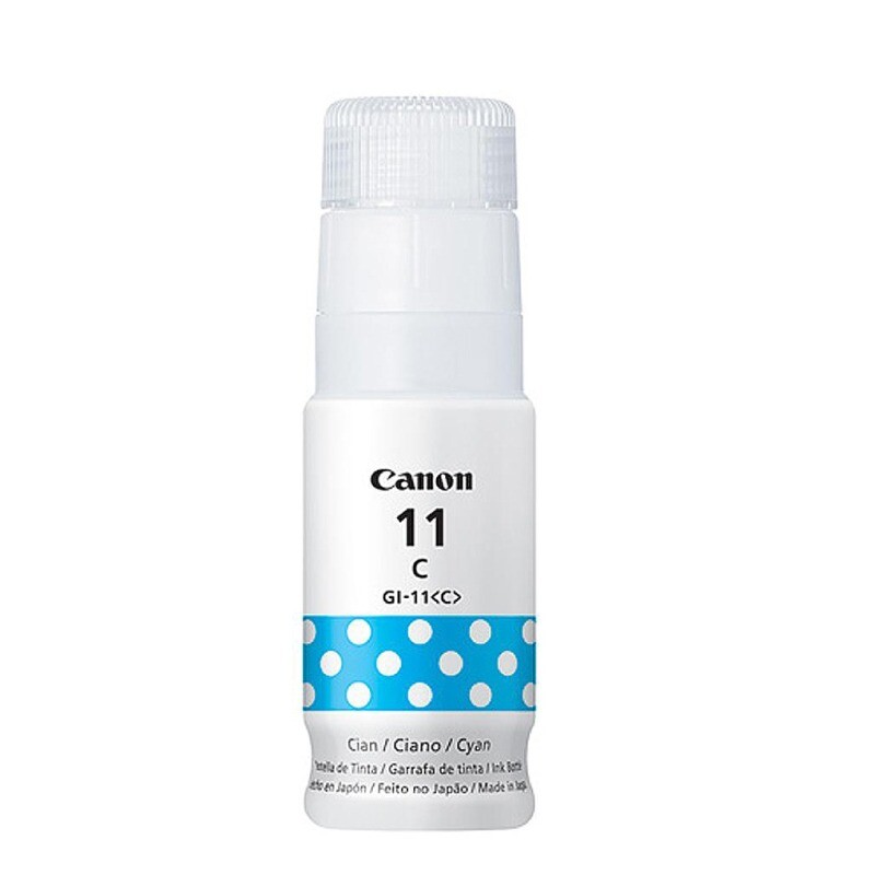 Botella Tinta Canon Azul GI-11
