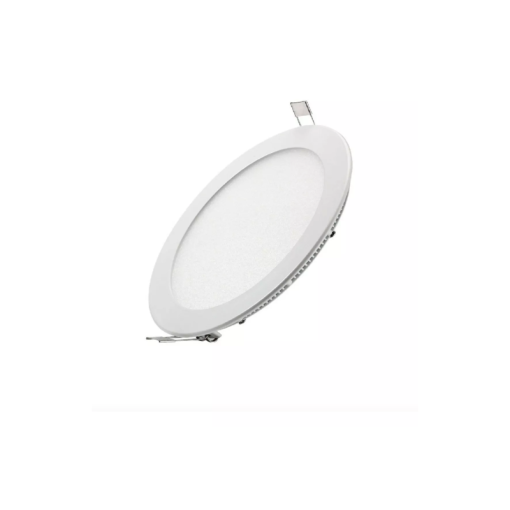 Panel LED Circular Incrustar Blanca 12W