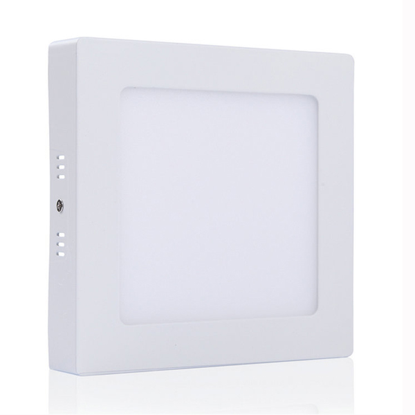Panel LED Cuadrado Sobreponer Blanca 9W SOLED