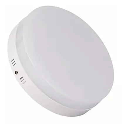 Panel Led 18w Sobreponer Redondo 7000k Soled