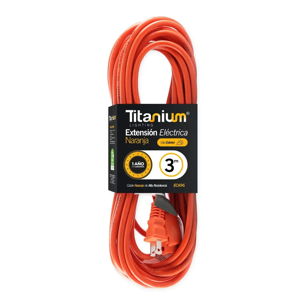 Extension Electrica Naranja 3M ECA96
