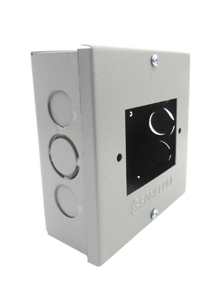 Caja Tapa Datos Metalica 12 X 12 X 5cm 