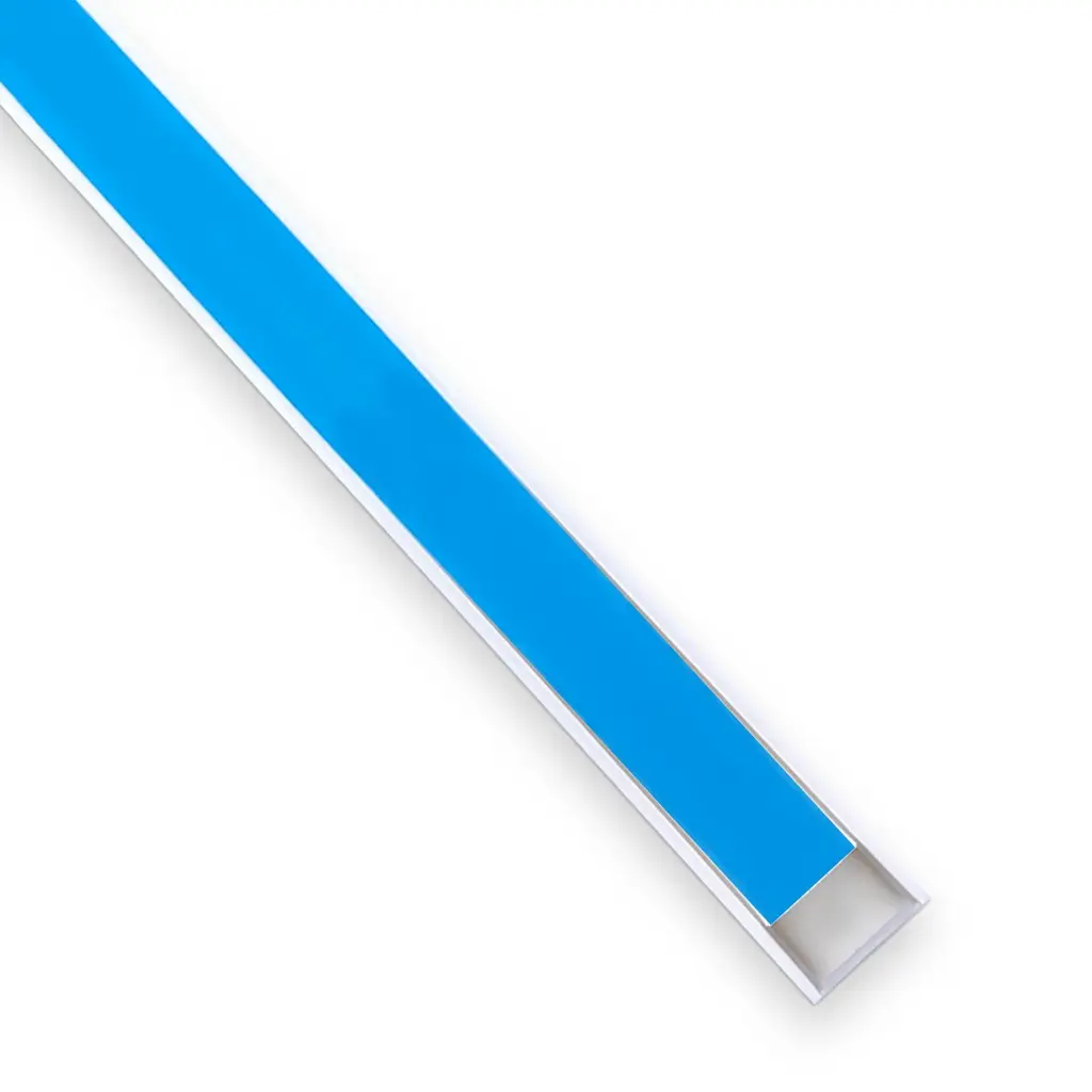 Canaleta Plástica  12MM X 8MM  X 2MTS EMP01