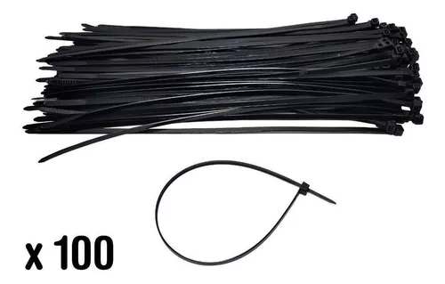 Amarra Plastica 40cm Paqx100