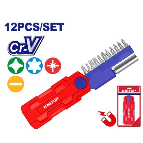 Juego De Puntas De Impacto 12PCS/SET 