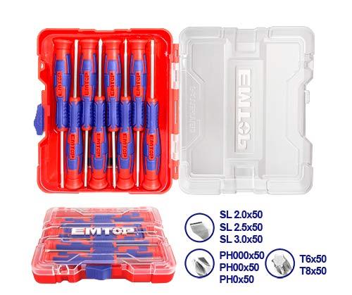 Juego De Destornillador Precision 8 Piezas