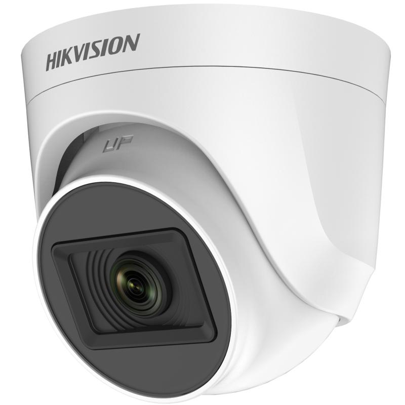 Camara Tipo Domo Plastico TURBOHD 4K (8 Megapixel) DS-2CE76U1T-ITPF (2.8MM) Hikvision