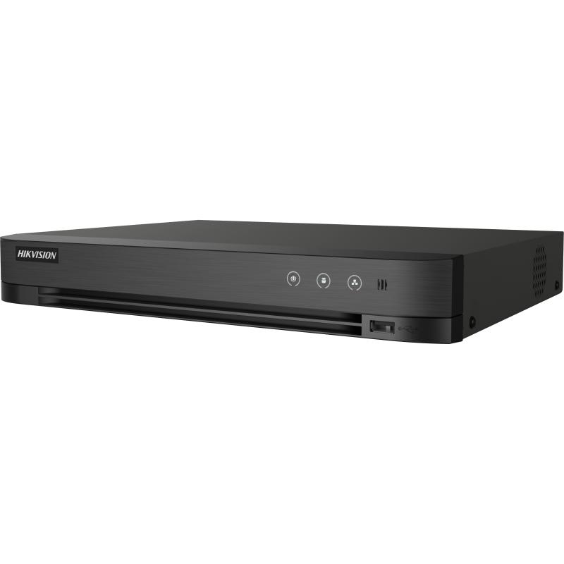 DVR 8 Megapíxel / 8 Canales TURBOHD + 8 Canales IP / Detección Y Captura Facial IDS-7208HUHI-M1/FA