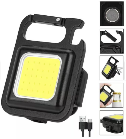 Linterna Mini Magnetica Recargable