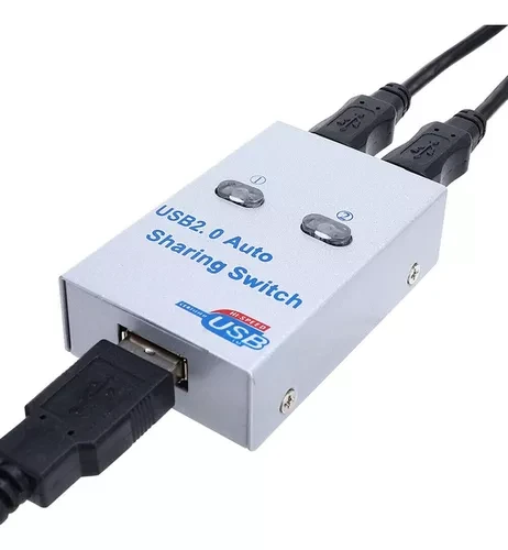 Switch De Impresora De 2 Puertos