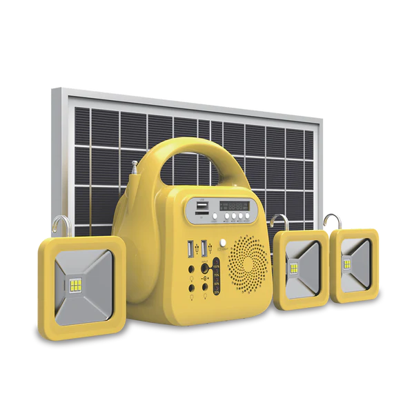 Kit Solar Multifuncional Para El Hogar Ec-Se04-S