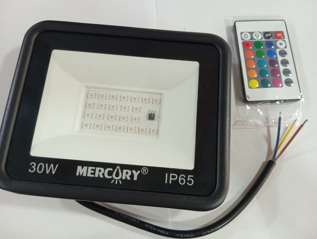 Reflector Con Control Multicolor 30W