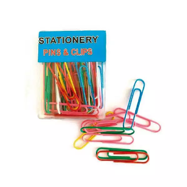 Clip Jumbo Plastificado X 30 Und