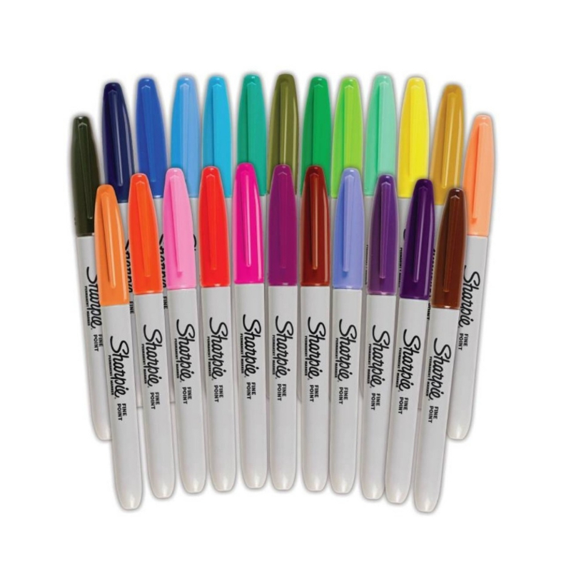 Marcador SHARPIE Punta Delgada Permanente 1 Unidad 