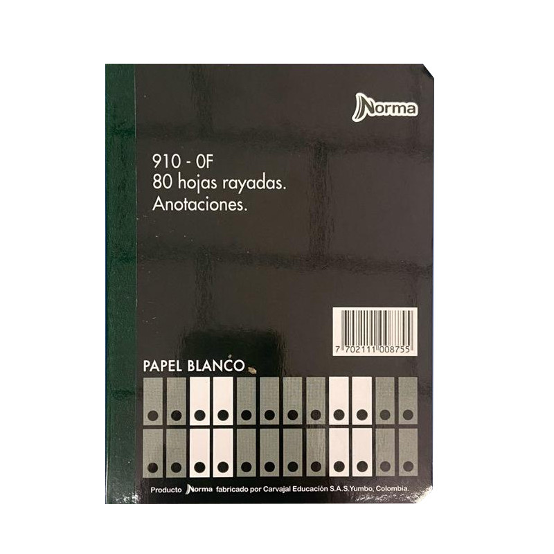 Libreta Anotaciones 80 Hojas