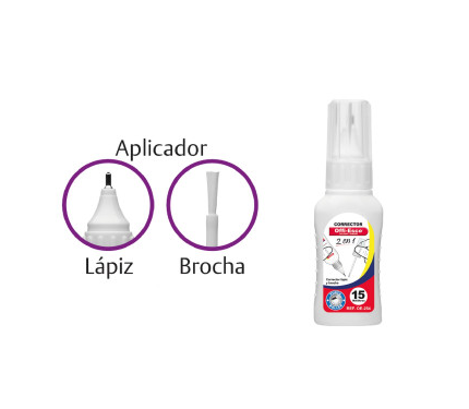 [121681] Corrector Lapiz y Brocha Offi-Esco 12 ML
