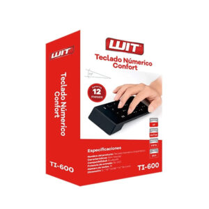 [706100] Teclado Numérico Inalámbrico TI-600 WIT