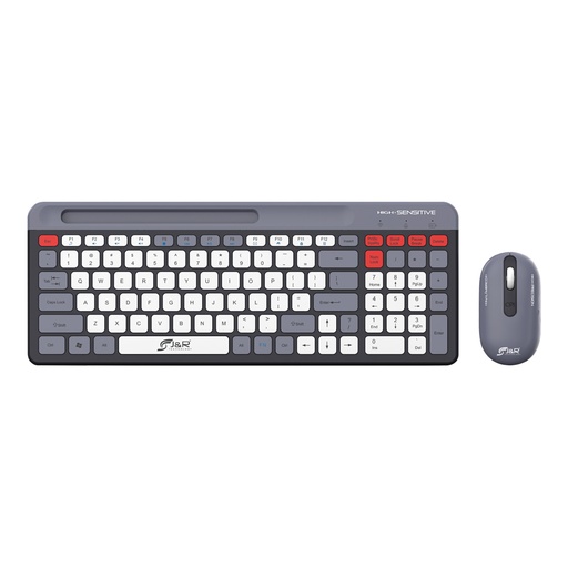 [706118] Combo Teclado Al 100% Holder Teclas Cuadradas CTMIJR-012
