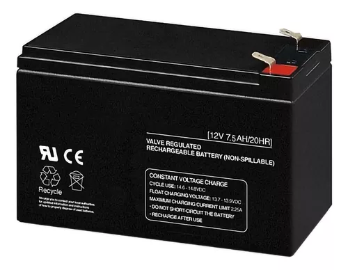 [708027] Bateria Sellada Lp12v A 7.5 Mah Unitec