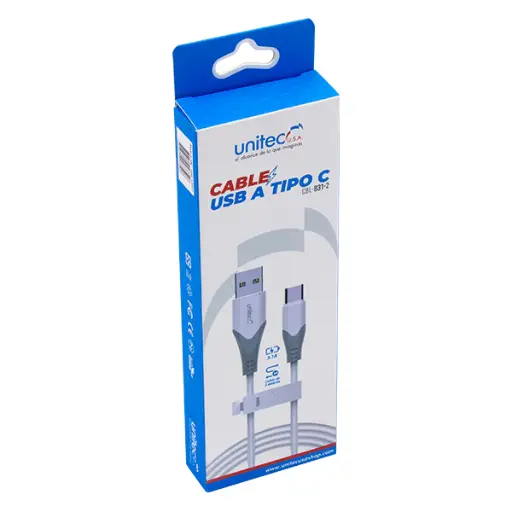 [711143] Cable 2M USB-IPHONE 3.1A CBL-832