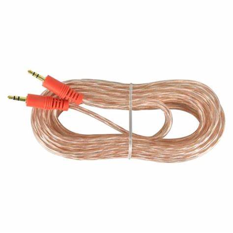 [713010] Cable 1x1 Plug 3.5 Ster 1.8metros Siliconado