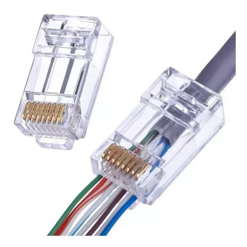 [714228] Rj45 Plug Comput Cat6e Poncha Facil