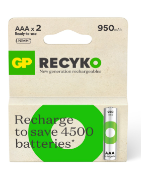 [716068] Pila Recargable GP NIMH AAA 1.2V 950 MAH