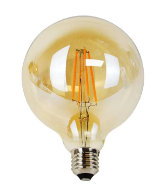 [301231] Bombillo G125 Tipo Globo VINTAGE 3W SOLED