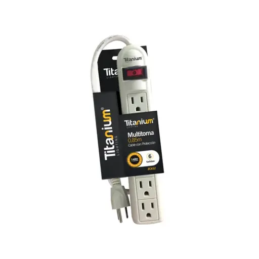 [303157] Multitoma 6 Salidas 0.85M Cable Protector ECA52