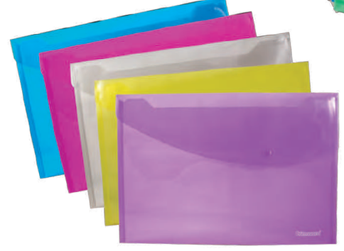 [102005] Carpeta Oficio Plastica Boton Horizontal 