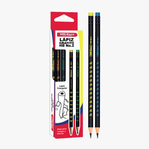 [104007] Lapiz Grafito HB NO. 2 OE-150 OFFI-ESCO