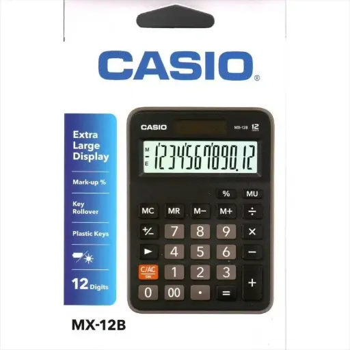 [121042] Calculadora Casio Mx-12B Negra Casio